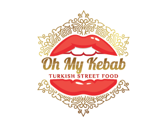 Oh My Kebab logo design by ryanhead