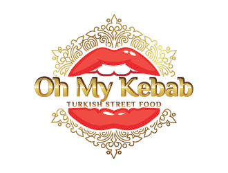 Oh My Kebab logo design by ryanhead