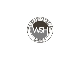 WatchStrapHeaven logo design by bricton