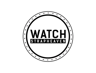 WatchStrapHeaven logo design by BlessedArt