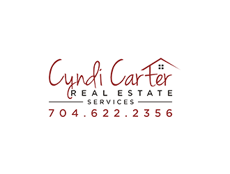 Cyndi Carter Real Estate Services logo design by checx