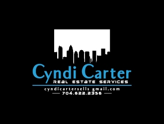 Cyndi Carter Real Estate Services logo design by Bunny_designs