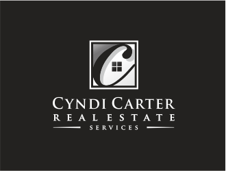 Cyndi Carter Real Estate Services logo design by kimora