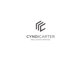 Cyndi Carter Real Estate Services logo design by Asani Chie
