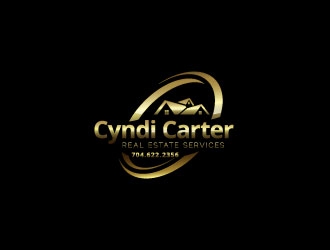 Cyndi Carter Real Estate Services logo design by hwkomp