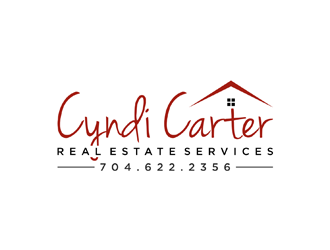 Cyndi Carter Real Estate Services logo design by ndaru