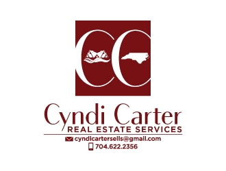 Cyndi Carter Real Estate Services logo design by dhika