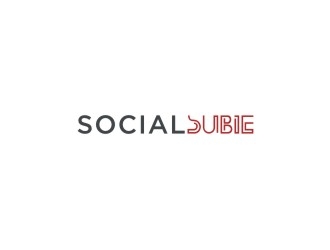 SocialSubie logo design by bricton