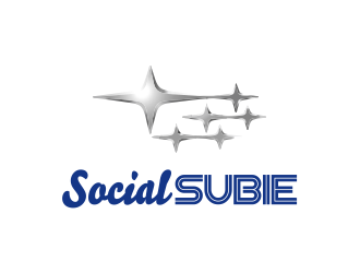 SocialSubie logo design by MariusCC