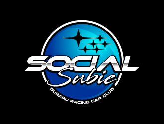 SocialSubie logo design by ekitessar