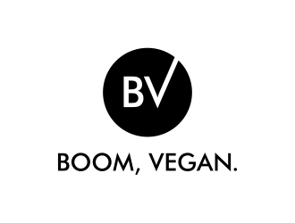 Boom, Vegan. logo design by RIANW