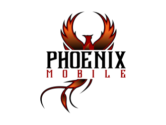 Phoenix Mobile logo design by Kruger