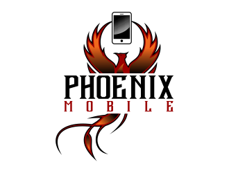 Phoenix Mobile logo design by Kruger