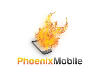 Phoenix Mobile logo design by dhika