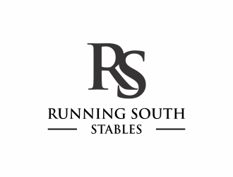 RS/Running South Stables logo design by haidar
