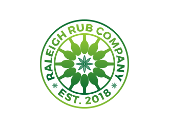 Raleigh Rub Company logo design by SmartTaste