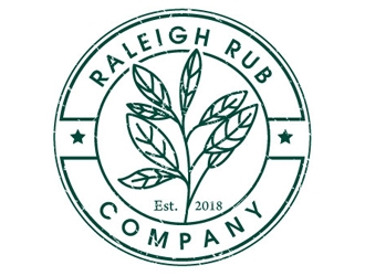 Raleigh Rub Company logo design by logoguy