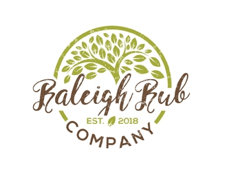 Raleigh Rub Company logo design by MAXR