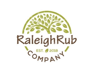 Raleigh Rub Company logo design by MAXR