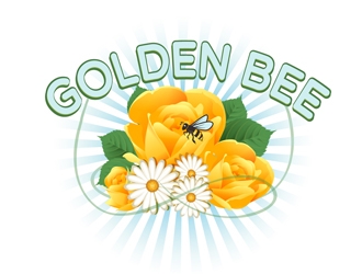 Golden Bee logo design by DreamLogoDesign