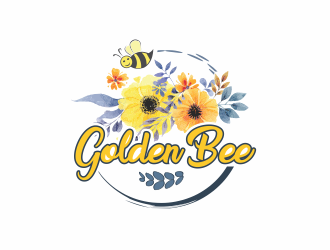 Golden Bee logo design by rootreeper