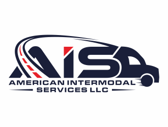 AMERICAN INTERMODAL SERVICES LLC. logo design by hidro