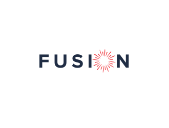 Fusion logo design by BeDesign