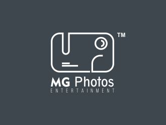 MG Photos logo design by GETT