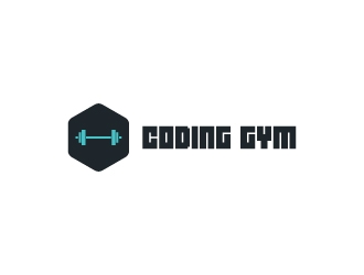 Coding Gym logo design by fillintheblack