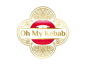 Oh My Kebab logo design by keylogo