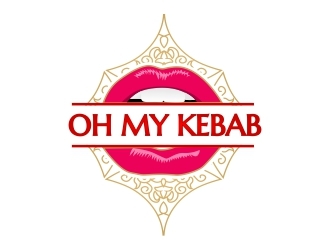 Oh My Kebab logo design by amar_mboiss