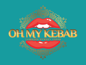 Oh My Kebab logo design by ryanhead