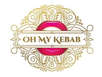 Oh My Kebab logo design by logoguy