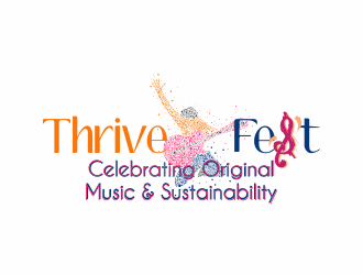 Thrive Fest logo design by ROSHTEIN