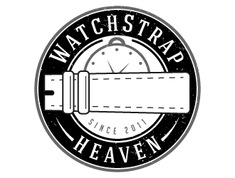 WatchStrapHeaven logo design by akilis13