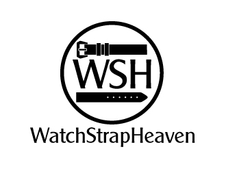 WatchStrapHeaven logo design by jaize