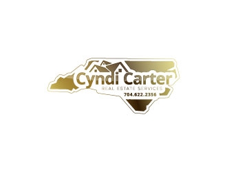 Cyndi Carter Real Estate Services logo design by hwkomp