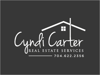 Cyndi Carter Real Estate Services logo design by onep