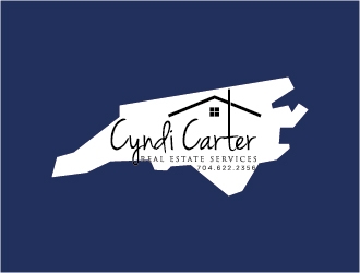 Cyndi Carter Real Estate Services logo design by onep