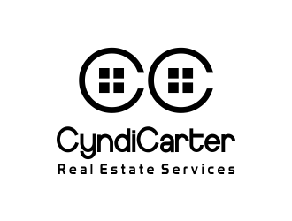 Cyndi Carter Real Estate Services logo design by 6king