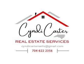 Cyndi Carter Real Estate Services logo design by mmyousuf