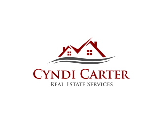 Cyndi Carter Real Estate Services logo design by kaylee