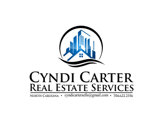 Cyndi Carter Real Estate Services logo design by astuti