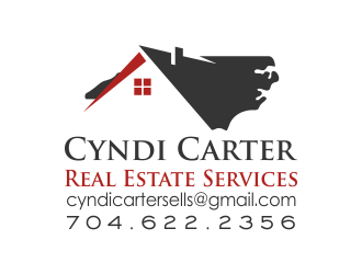Cyndi Carter Real Estate Services logo design by mikael