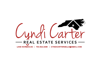 Cyndi Carter Real Estate Services logo design by BeDesign