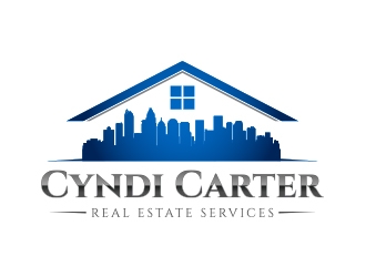 Cyndi Carter Real Estate Services logo design by jerouno014