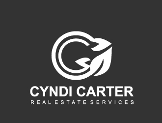 Cyndi Carter Real Estate Services logo design by samuraiXcreations