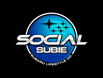 SocialSubie logo design by ekitessar