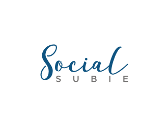 SocialSubie logo design by rief
