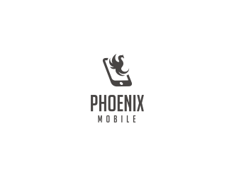 Phoenix Mobile logo design by Asani Chie